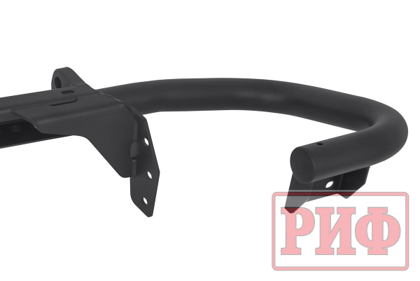 Бампер РИФ силовой задний УАЗ Патриот 2015+ с квадратом под фаркоп, стандарт