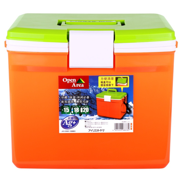 Термобокс IRIS Cooler Box CL-15, 15 литров, оранжевый (уценка)