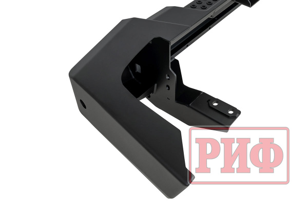 Бампер РИФ силовой задний TANK 300 с квадратом под фаркоп и фонарями