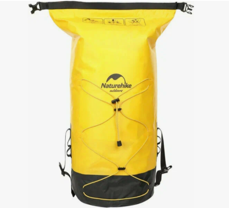 Рюкзак туристический Naturehike 30 л, ПВХ, желтый