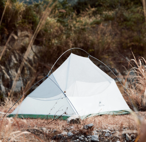 Палатка Naturehike Cloud Up Base 1-местная, алюминиевый каркас, сверхлегкая, зеленая