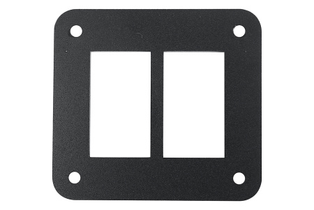 Панель переключателей монтажная два отверстия