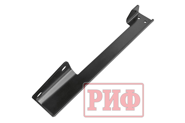 Бампер РИФ силовой задний Toyota Tundra 07-13 с квадратом под фаркоп, 2-мя калитками и фонарями