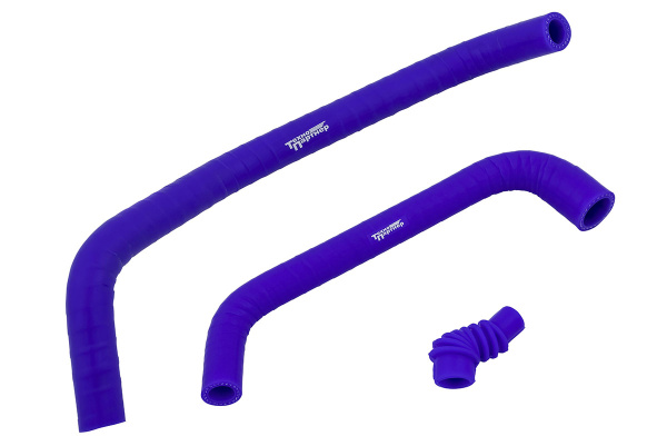 Патрубки регулятора холостого хода дв.ЗМЗ-409 (3 шт) силикон армированный