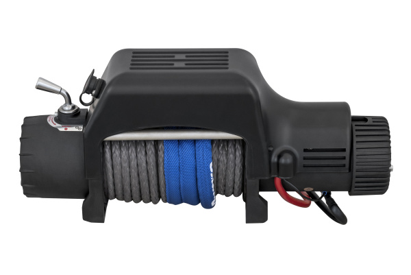 Лебёдка автомобильная электрическая 12V Runva 13500 lbs 6136 кг синтетический трос