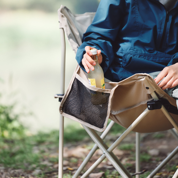 Кресло туристическое Naturehike Stellaluna T01 складное, 42х42х61 см, до 110 кг, бежевое