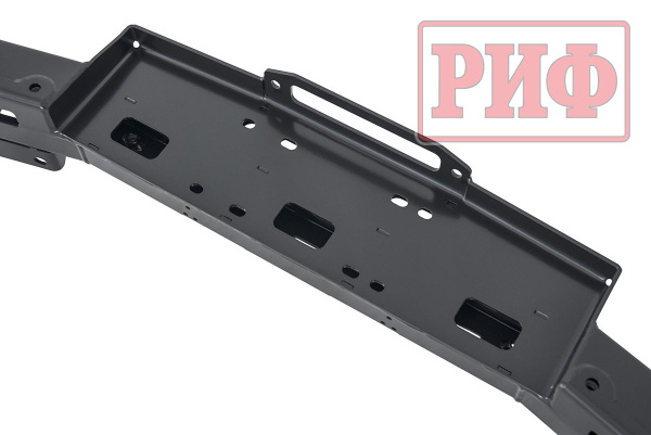 Площадка РИФ под лебёдку в штатный бампер Toyota Land Cruiser 300 (для высоких штатных бамперов)