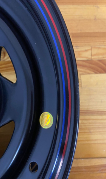 Диск усиленный УАЗ стальной черный 5x139,7 7xR15 d110 ET+10 (треуг. мелкий) (уценка)