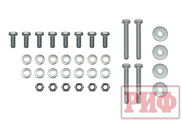 Площадка РИФ под лебёдку в штатный бампер Suzuki Jimny 2018+ (для лебёдок серии 4500 и EWV6000S)