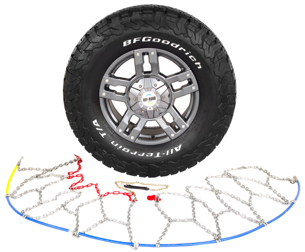Цепи противоскольжения РИФ 4х4 "соты" 16 мм, 185/75R16 (к-т 2 шт.)