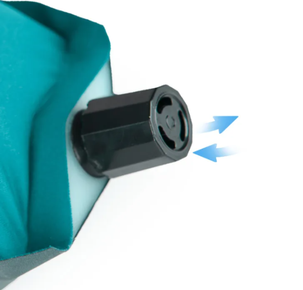 Подушка самонадувающаяся Naturehike 46х27х9,5 см, голубая