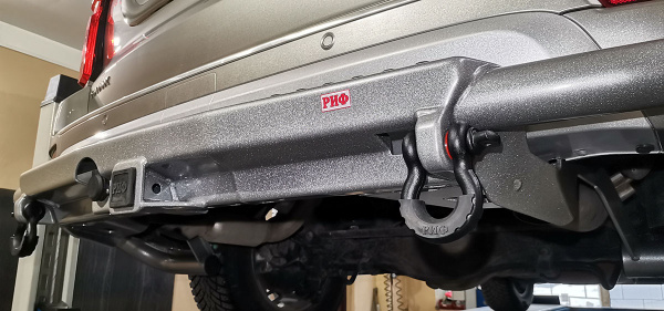 Бампер РИФ силовой задний TANK 500 c квадратом под фаркоп