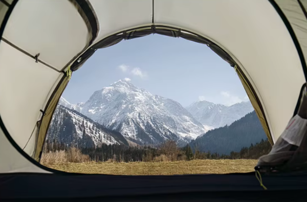 Палатка Naturehike Opalus Si 3-местная, алюминиевый каркас, темно-зеленая