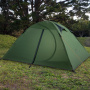 Палатка Naturehike 2-местная, алюминиевый каркас, зеленая