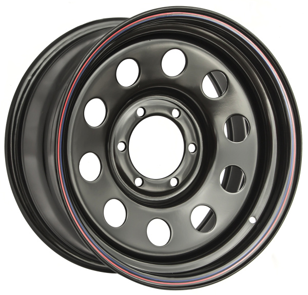 Диск усиленный Nissan Navara D40 2.5TD стальной черный 6x114,3 8xR16 d66 ET-0