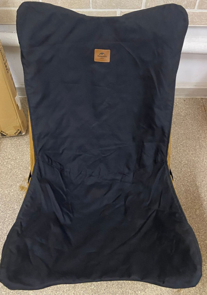 Кресло туристическое Naturehike MW01, складное, черное, до 120 кг (уценка)