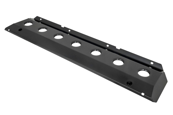 Бампер РИФ силовой передний Renault Duster 2015-2020 с квадратом под фаркоп и защитой радиатора