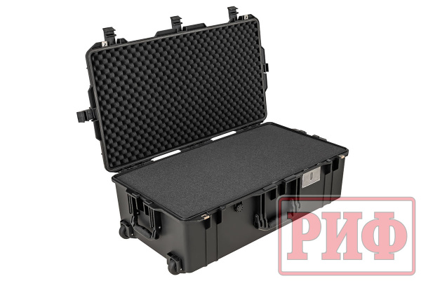 3 Кейс защитный ударопрочный РИФ 609х478х334 мм IP67 на колесах с телескопической ручкой 3 Кейс защитный ударопрочный РИФ 609х478х334 мм IP67 на колесах с телескопической ручкой