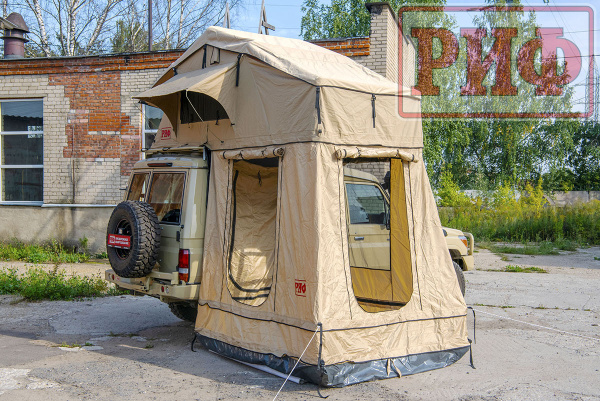 Тамбур к палатке РИФ Soft RT02-120, тент песочный Тамбур к палатке РИФ Soft RT02-120, тент песочный