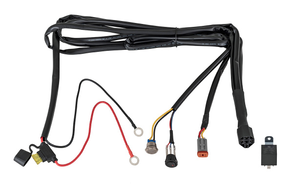 Светодиодная фара дальнего света AURORA 762 мм 225W с RGB подсветкой