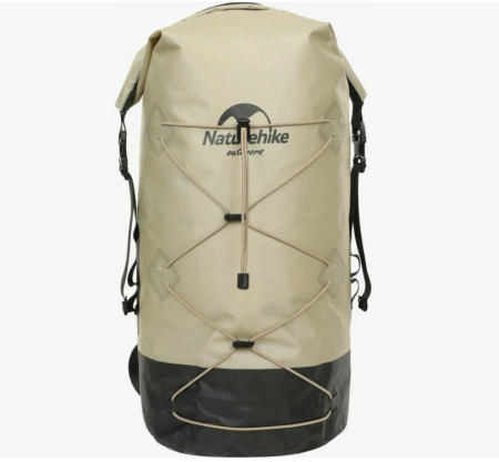 2 Рюкзак туристический Naturehike 40л, ПВХ, хаки