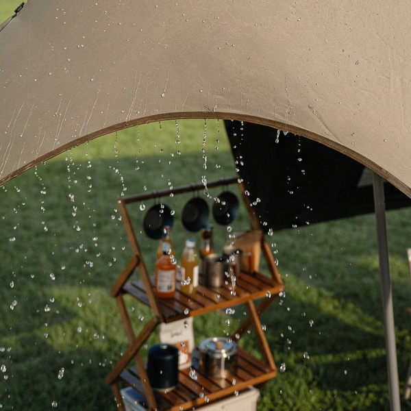 Тент кемпинговый Naturehike Cloud Skies (Yunxiao) 860 8,6х4,6 м., коричневый, блэкаут