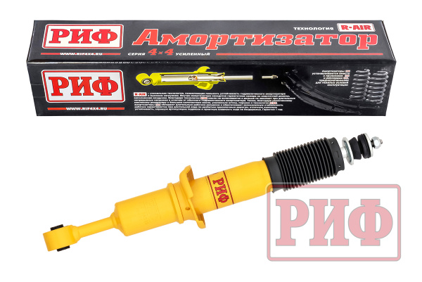 Амортизатор усиленный РИФ передний GWM TANK 400/500, Foton Tunland V9, Haval H9 2024+ штатный и лифт