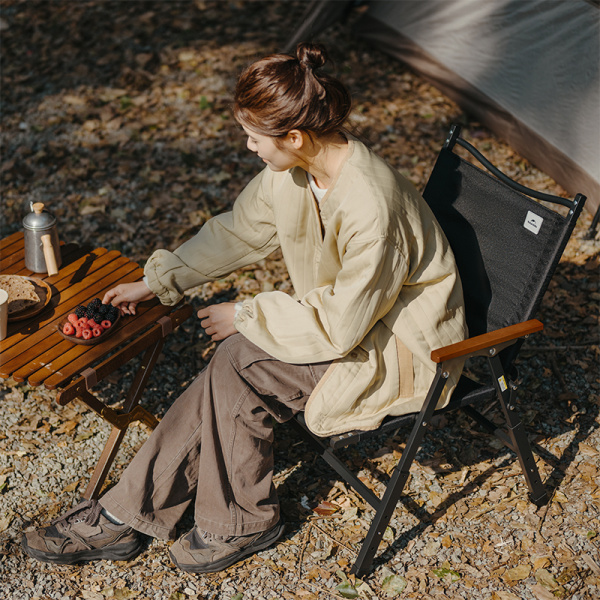 Кресло туристическое Naturehike Xing wang T01 складное 53х63х83 см, нагрузка до 150 кг, черное