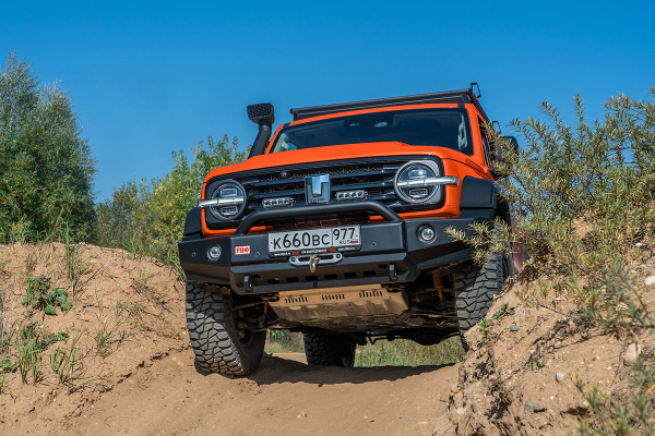 Защита Falcon радиатора, картера, РК, КПП для Tank 300 Off-road version, базовая, алюм. 8 мм