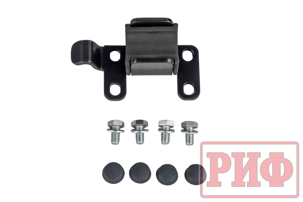 Бампер РИФ силовой задний Renault Duster 2015-2020 c квадратом под фаркоп