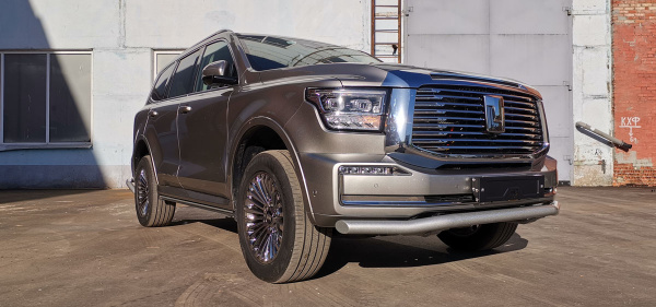 Бампер РИФ силовой передний TANK 500 c защитой радиатора (уст. только с площадкой RIFT50-30000)