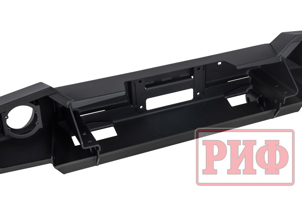 Бампер РИФ силовой передний для ГАЗ Соболь NN под штатные фары, стандарт