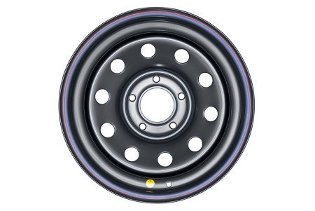 Диск Мерседес крашеный черный 5х130 8xR16