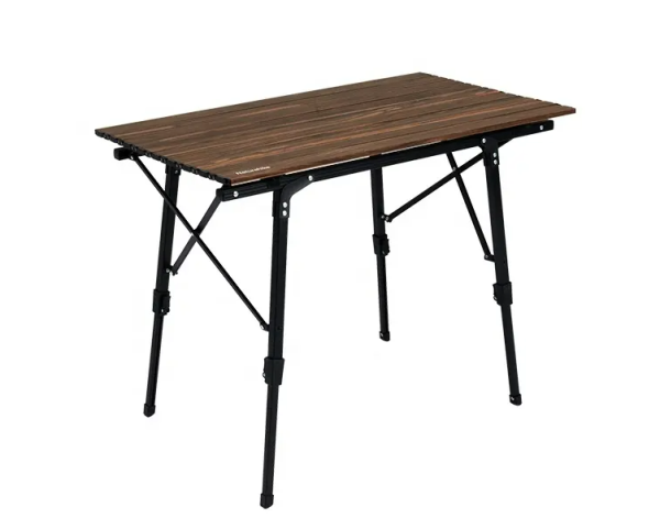 Стол туристический Naturehike складной, с телескопическими ножками, темно-коричневый