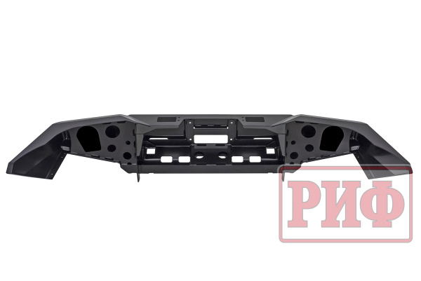 Бампер РИФ силовой передний Toyota Land Cruiser Prado 120 c защитой бачка омывателя
