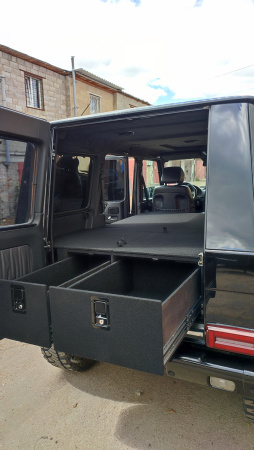 Органайзер для Mercedes-Benz G-Class (2 выдвижных ящика)