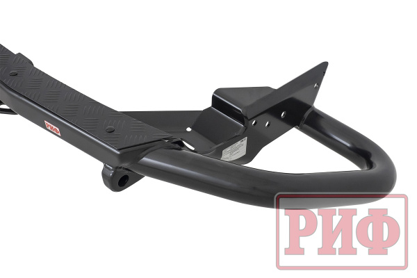 Бампер РИФ силовой задний Haval H5 c квадратом под фаркоп