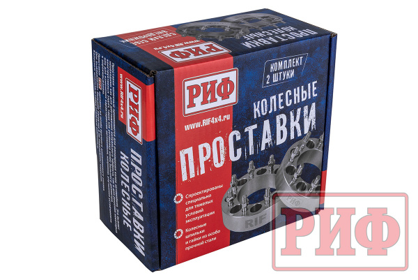 Проставки колёсные РИФ 5x150, центр. отв. 110,1 мм, толщ. 30 мм, 14x1,5 TLC 200 (2 шт.)