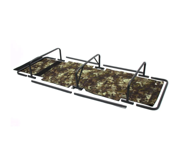 Раскладушка туристическая в чехле "Т.И.Ш.Ь 2", 1900х700х230 мм, макс. нагрузка 150 кг, КМФ