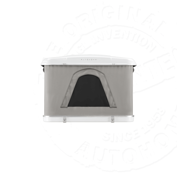 Палатка на крышу автомобиля AUTOHOME MAGGIOLINA AIRLANDER PLUS LARGE, серый тент, лестница 215 мм