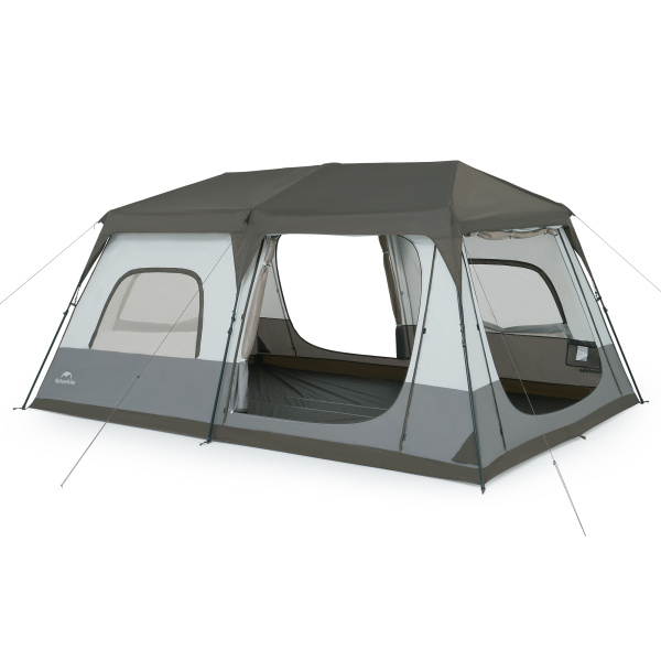 Палатка Naturehike Cape 12.9 быстросборная, серая