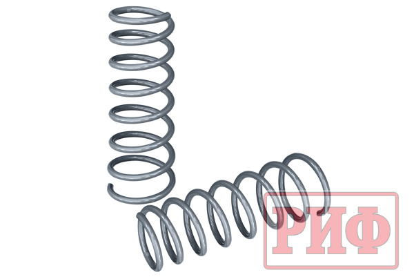 Пружины РИФ передние Renault Duster 2010+, Nissan Terrano III 2014+ лифт 20 мм +50 кг