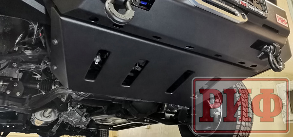 Защита радиатора под бампер РИФ для ГАЗ Соболь NN