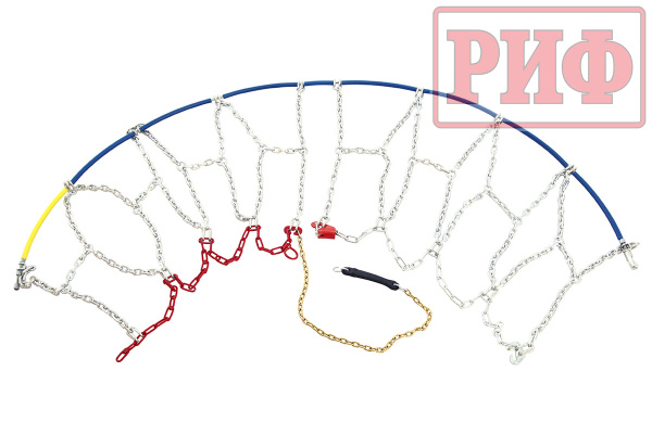 Цепи противоскольжения РИФ 4х4 "соты" 16 мм, 215/70R15 (к-т 2 шт.)