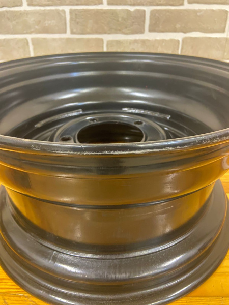 Диск усиленный Toyota Land Cruiser 100/105 стальной черный 5x150 8xR16 d113 ET-14 (уценка)