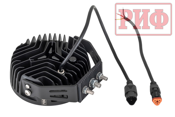 Светодиодная фара комбинированного света РИФ 140 мм 60W LED