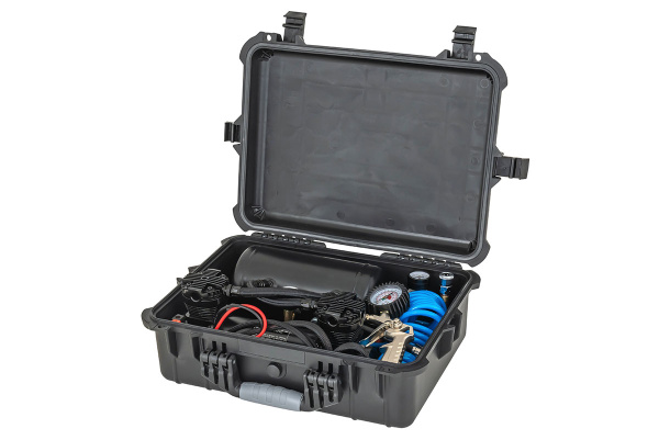 Компрессор автомобильный переносной 12V YURUI 118,9 л/мин 13,6 атм