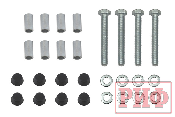 Кронштейны для крепления маркизы (крепежный размер от 61 до 69 мм) к алюм. багажнику (платформе) РИФ