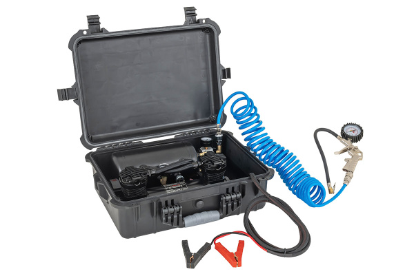 Компрессор автомобильный переносной 12V YURUI 118,9 л/мин 13,6 атм