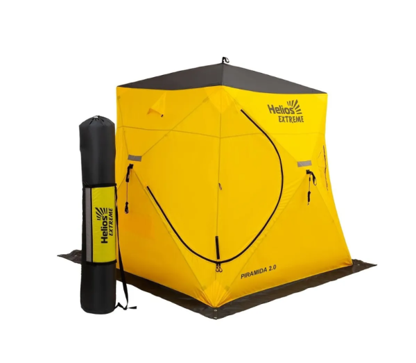Палатка зимняя HELIOS PIRAMIDA EXTREME 2.0 (широкий вход)